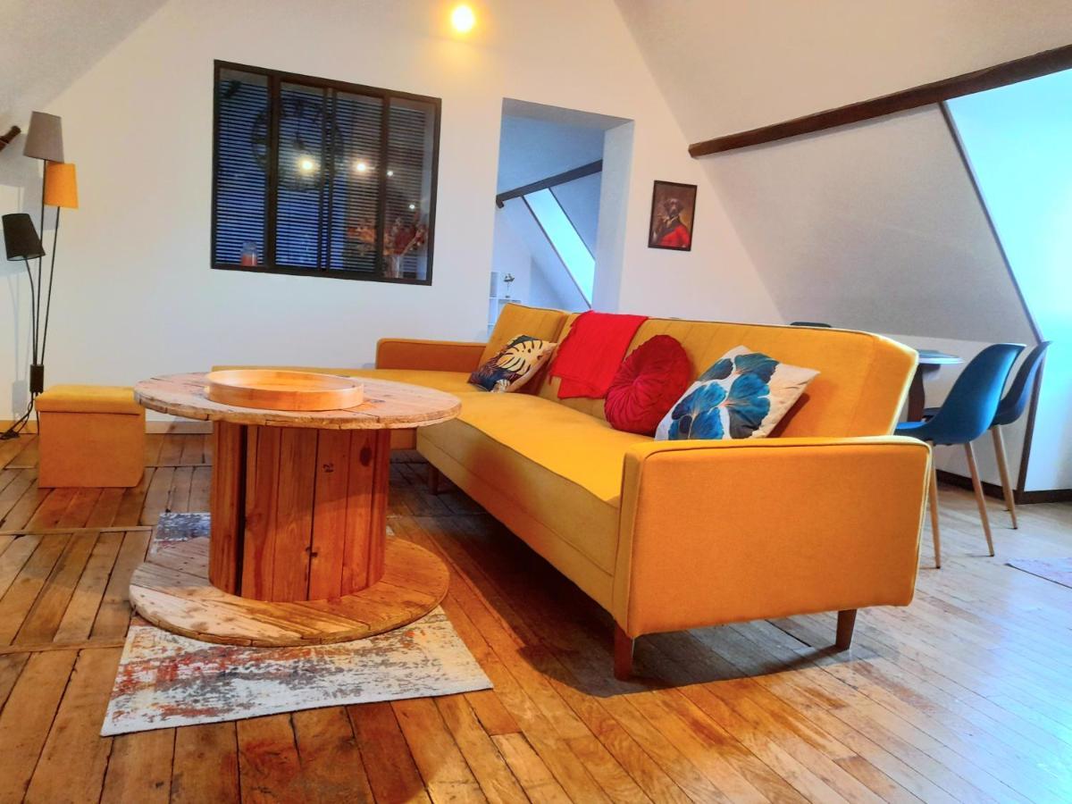 Le Nid D'Hirondelles - Appartement De Caractere Hypercentre Au Calme Бурж Экстерьер фото